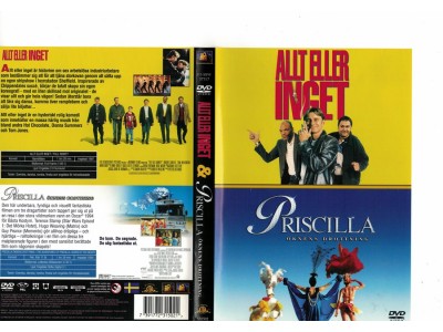 Allt Eller Inget  /   Priscilla  2  DVD Film